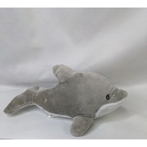 Scholastic Gray Dolphin Plush 7‎ Inch Stuffed Animal Toy